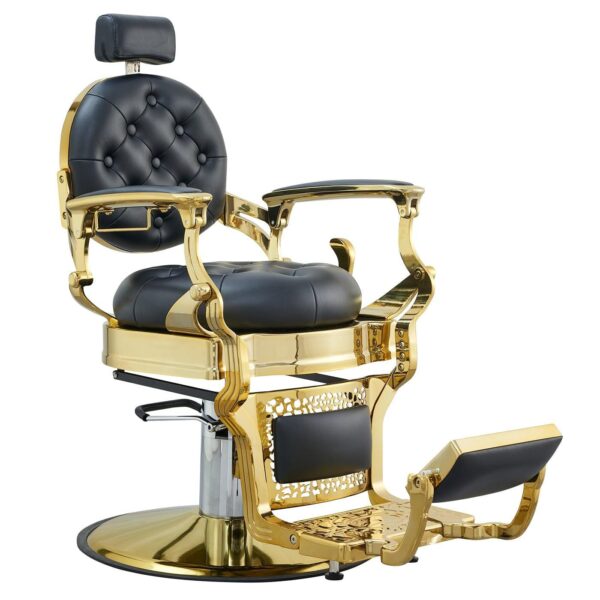 Luxury Gold Hydraulic Barber Chair