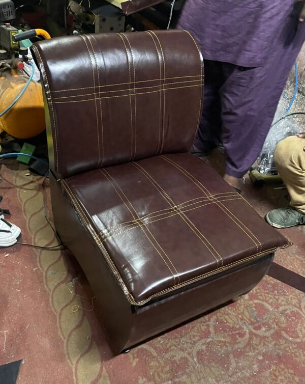 The Signature Brown Slipper Chair
